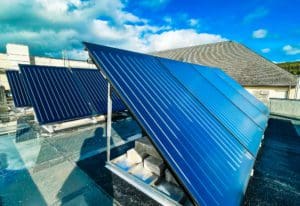 Panneaux solaire thermique, énergie renouvelable