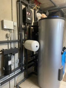 Chaufferie hybride gaz/Pompe à chaleur